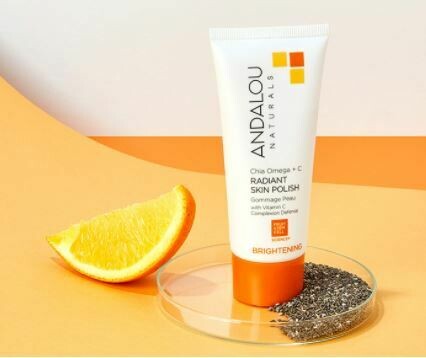 Andalou Brightening Radiant Skin Polish 2oz
