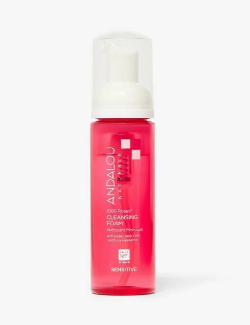 Andalou Roses Cleansing Foam 5.5oz