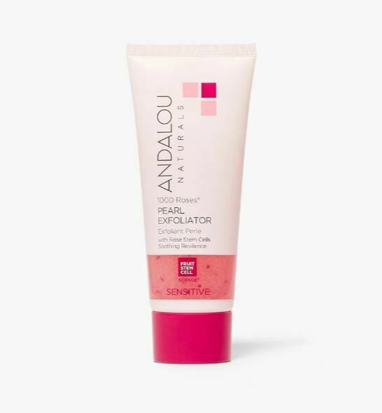 Andalou Roses Pearl Exfoliator 2oz