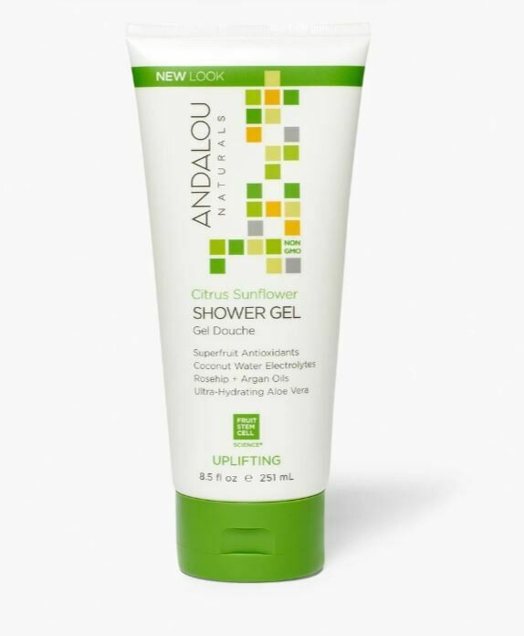 Andalou Shower Gel Citrus Sunflower 8.5oz