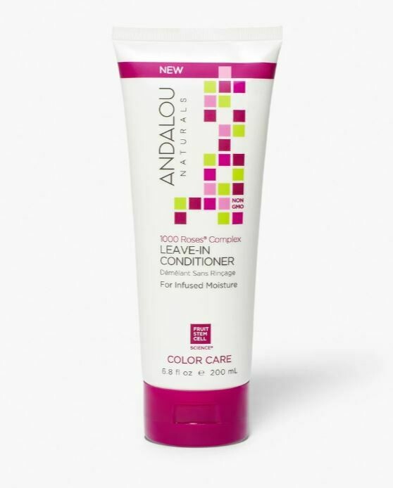 Andalou Roses Leave In Conditioner 6.8oz