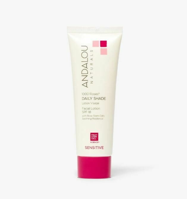 Andalou Roses Daily Shade SPF18 2.7oz