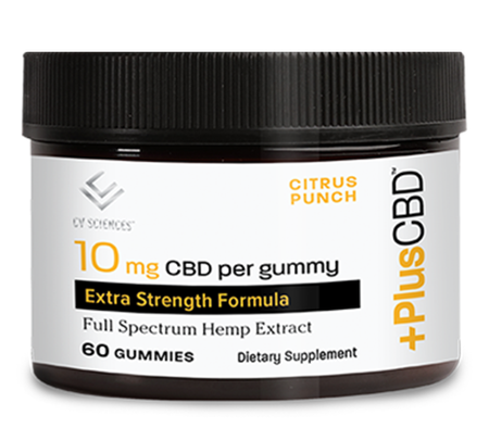 CVScience Plus CBD Gummies Citrus Punch 60**