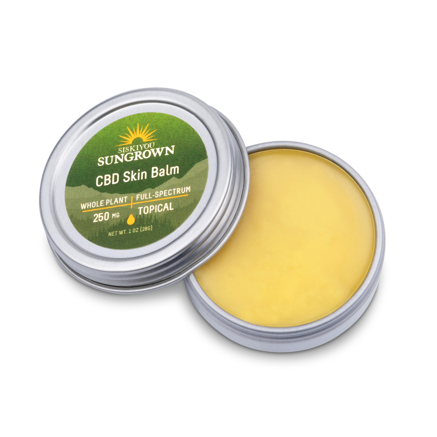 Siskiyou CBD 250mg Skin Balm 1oz
