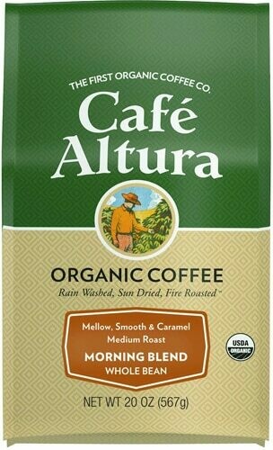 Cafe Altura Breakfast Blend Whole Bean