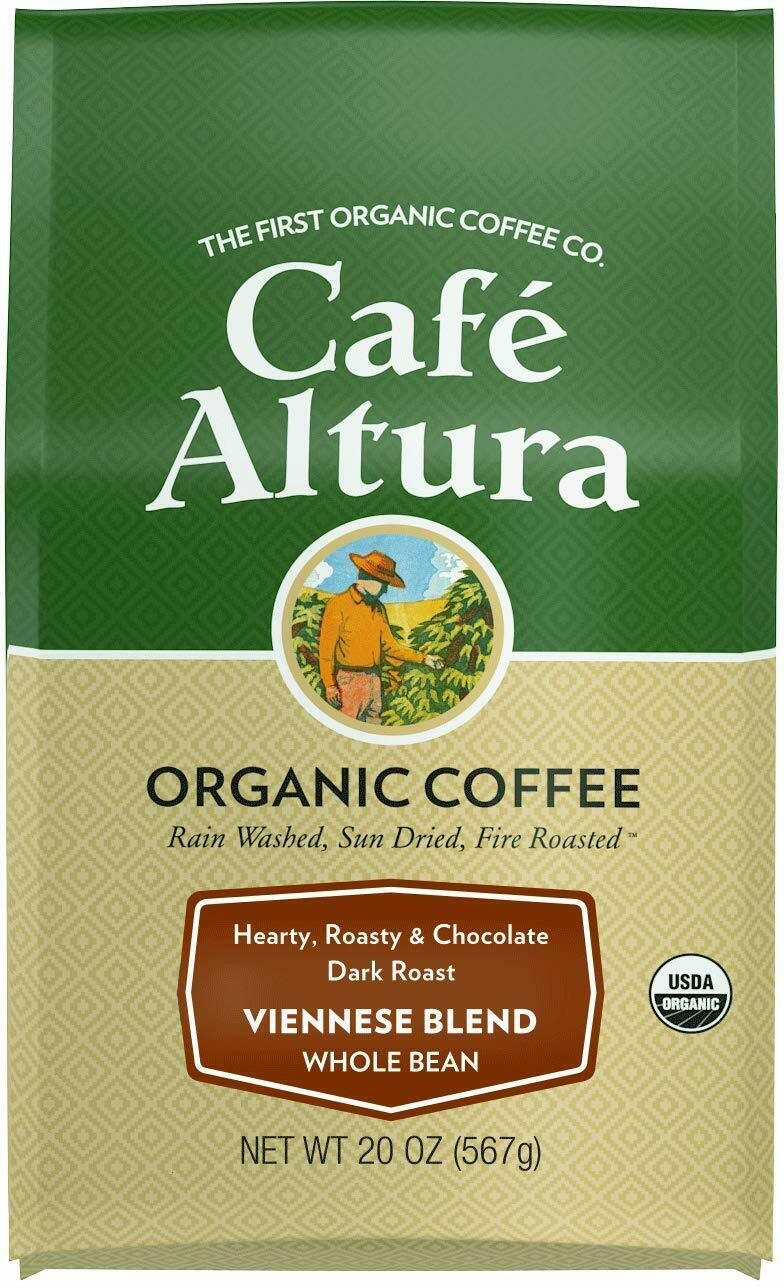 Cafe Altura Whole Bean Viennese Medium Blend