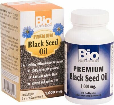 Bio Nutrition Black Seed Oil 90ct