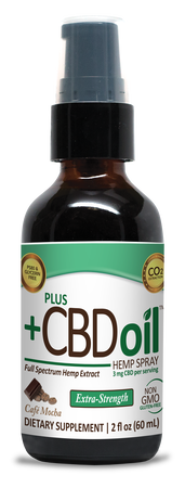 CBD Plus Green Xtra Strength 3mg Spray Mocha 2oz