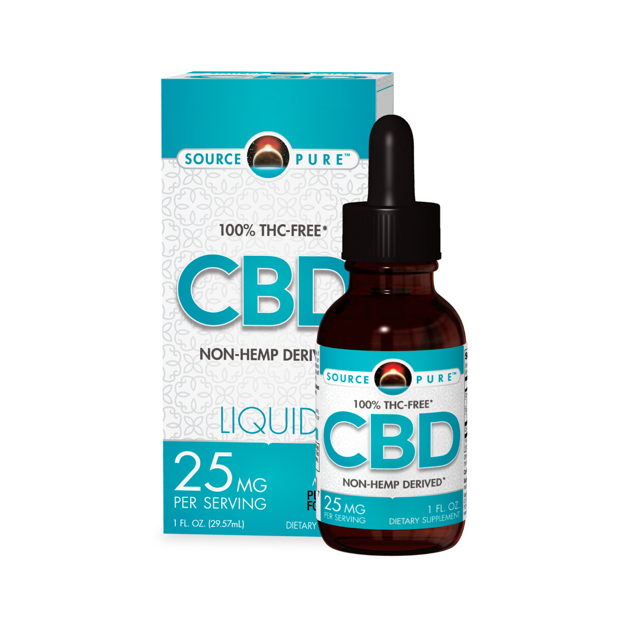 Source Naturals CBD 25mg THC Free 1oz