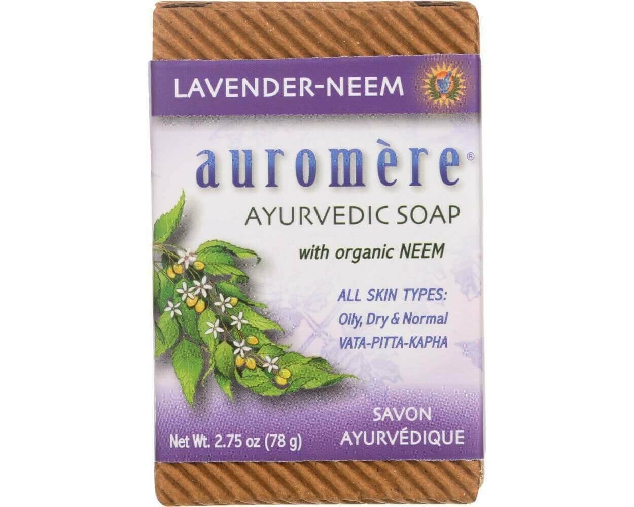 Auromere Lavender Neem Soap