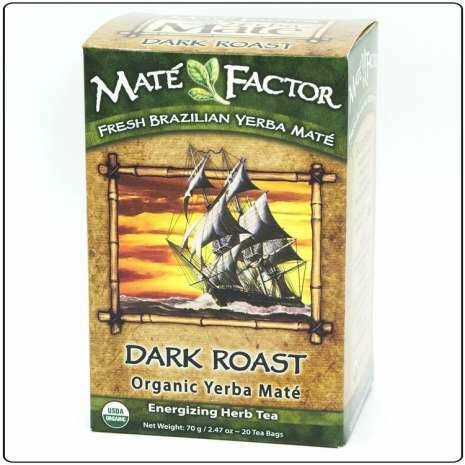 Mate Factor Tea Dark Roast 20ct