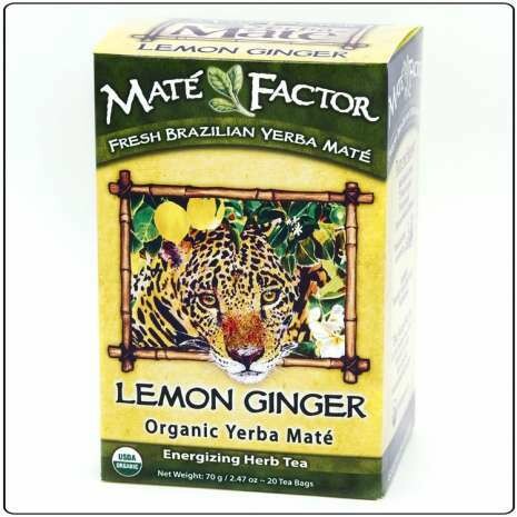 Mate Factor Tea Lemon Ginger 20ct