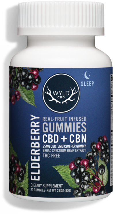 Wyld CBD Elderberry 25 Mg CBN