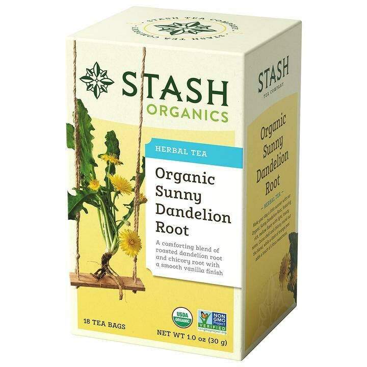 Stash Organic Sunny Dandelion Root Tea 18ct