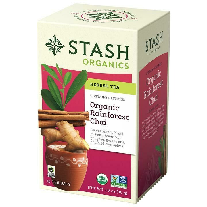 Stash Organic Rainforest Chai Tea 18ct