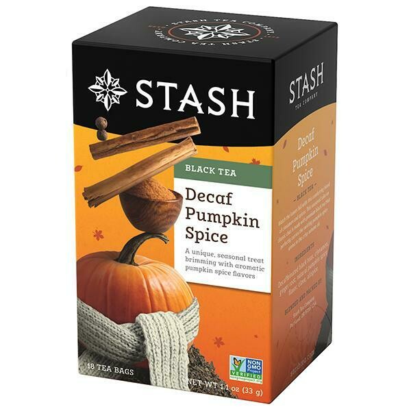 Stash Tea Decaf Pumpkin Spice 18 Count
