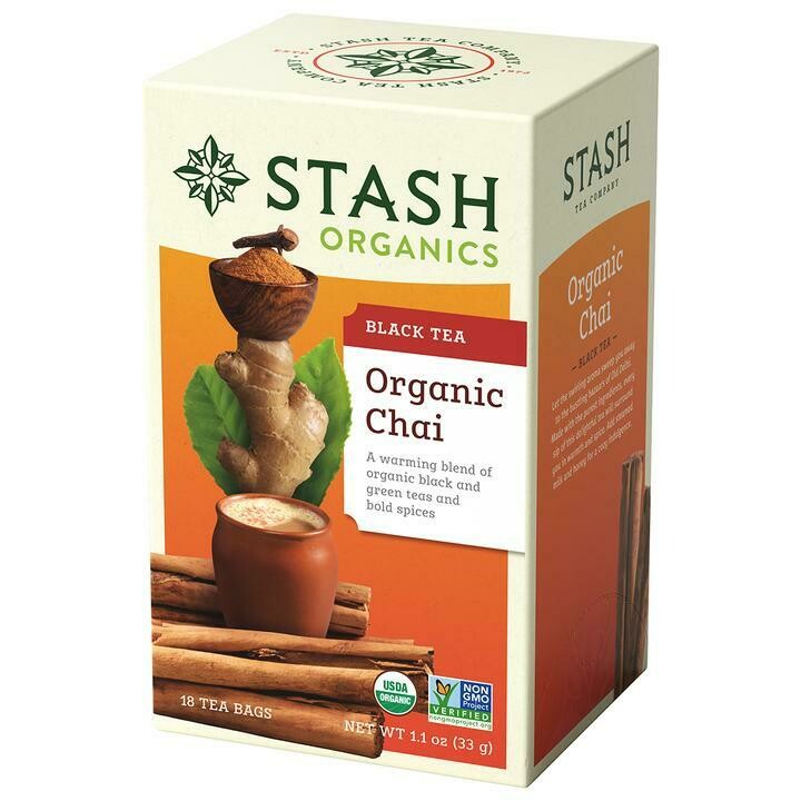 Stash Organic Chai Tea 18ct