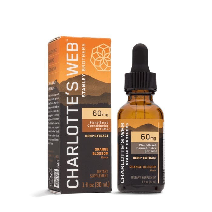 Charlotte&#39;s Web Orange Blossom 60mg 1oz