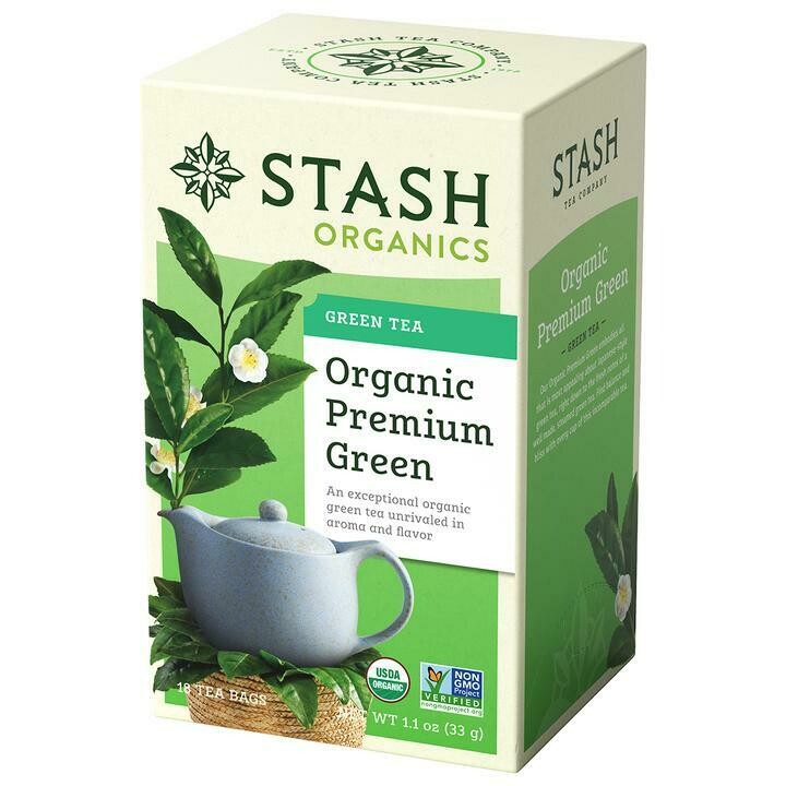 Stash Organic Green Tea 18ct