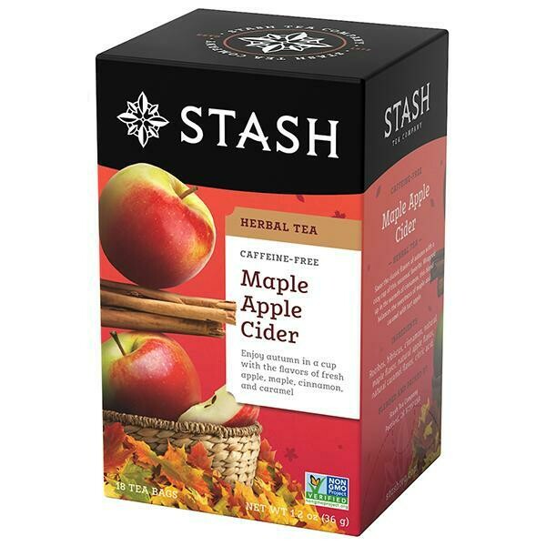 Stash Tea Maple Apple Cider 18 Count