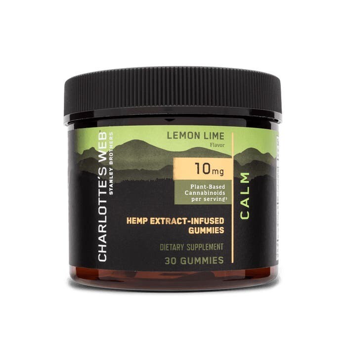 Charlotte&#39;s Web CBD Calm Gummies Lemon Lime 30ct