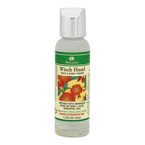 Bretanna Witch Hazel Geranium Facial &amp; Body Toner Mini