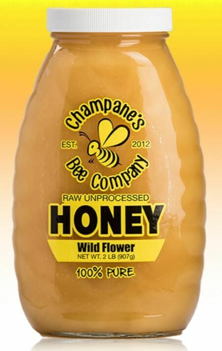 Champane&#39;s Honey Raw 2lb**
