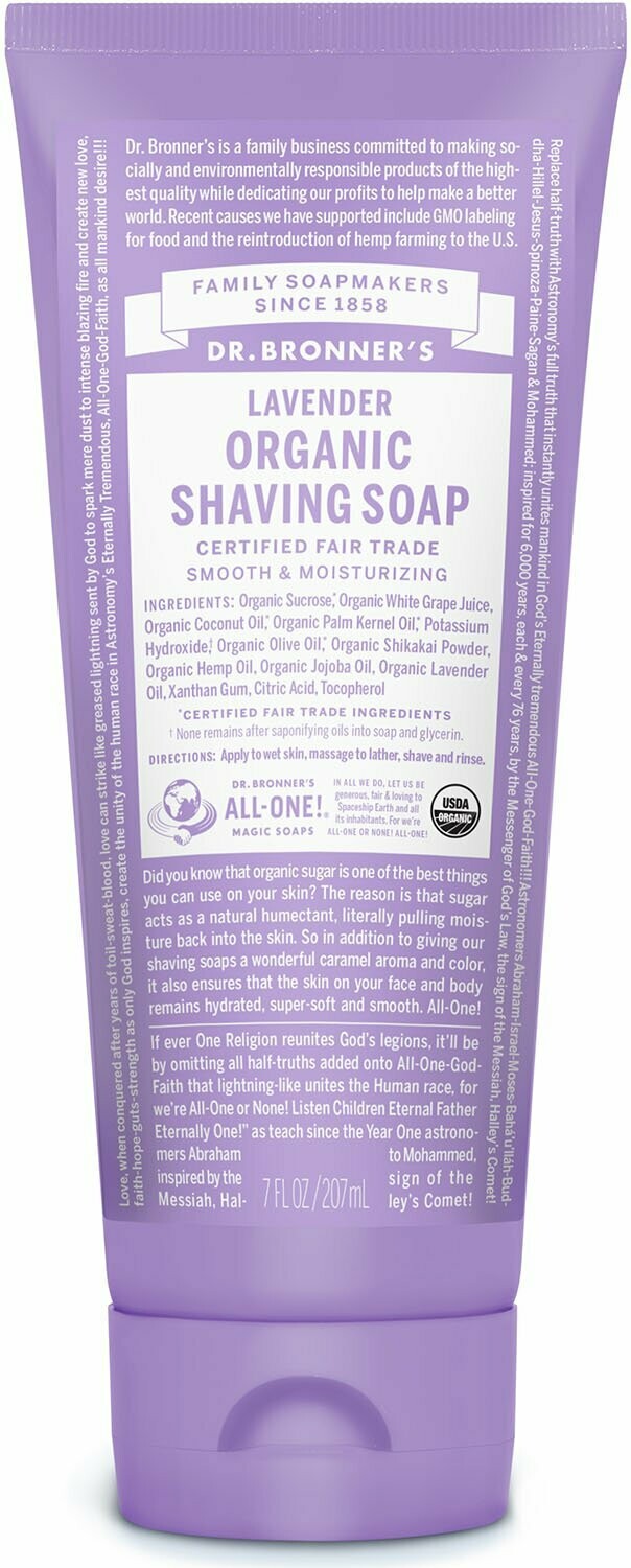 Dr. Bronner&#39;s Shave Soap Lavender
