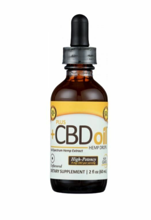 CVScience Plus CBD Gold Max Strength 25mg Monk Fruit 2oz**