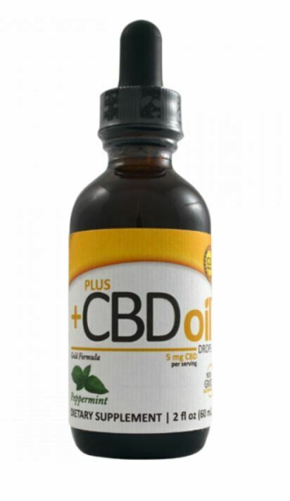 CVScience Plus CBD Gold Xtra Strength Peppermint 2oz**