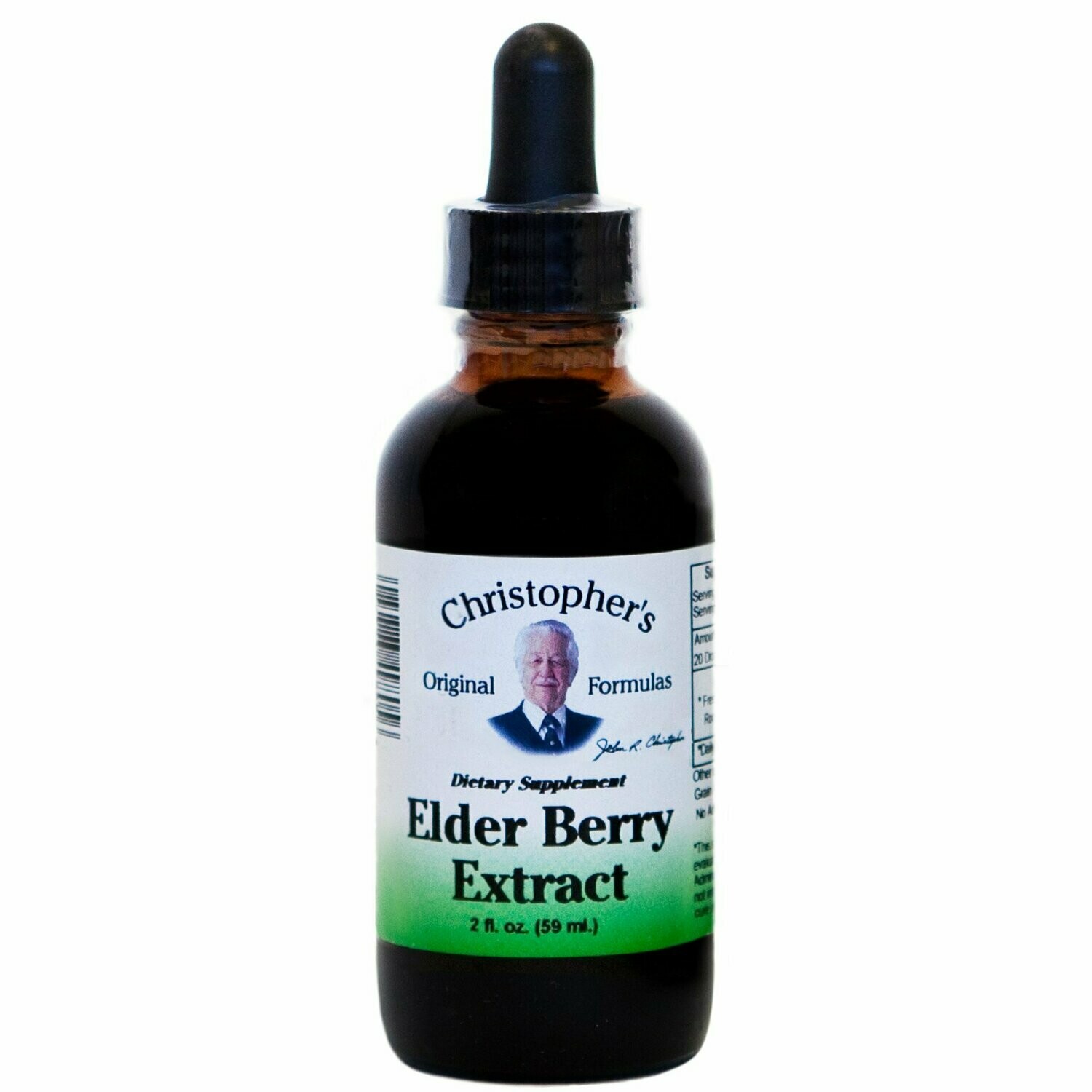 Dr. Christopher&#39;s Elder Berry Extract 2oz