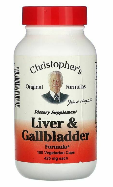 Dr. Christopher&#39;s Liver Gall Bladder 100cap