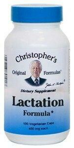 Dr. Christopher&#39;s Lactation 100cap