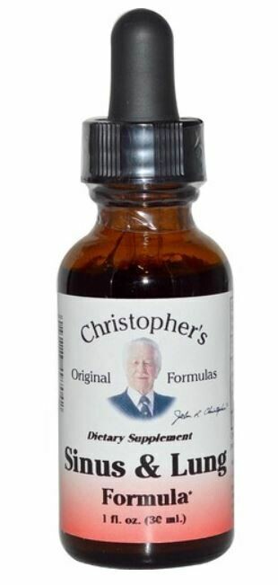 Dr. Christopher&#39;s Sinus and Lung 1oz