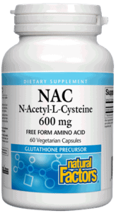 Natural Factors NAC 600mg 60cap