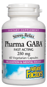 Natural Factors Pharma GABA 250mg 60cap