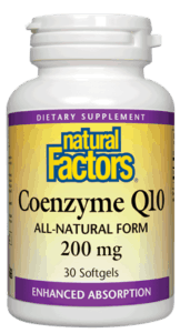 Natural Factors Coenzyme Q10 200mg