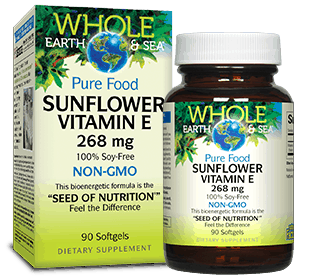 Natural Factors Sunflower Vit E 268mg 90sgel