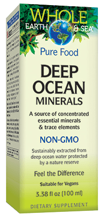 Whole Earth And Sea Deep Ocean Minerals 100ml