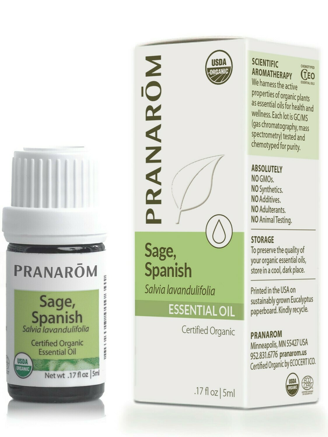 Pranarom EO Sage Spanish 5ml