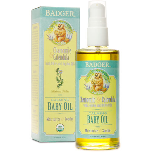Badger Baby Calming Oil 4oz