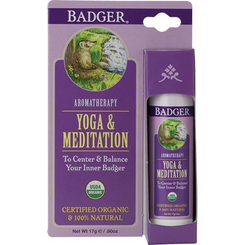 Badger Balm Aromatherapy Yoga &amp; Meditation