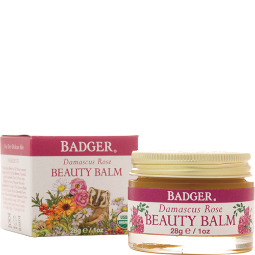 Badger Damascus Rose Face Oil