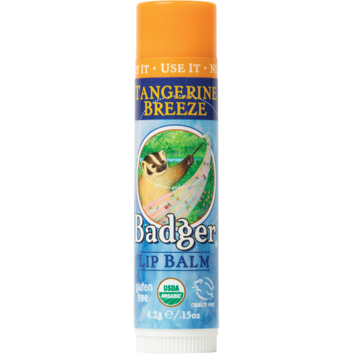 Badger Lip Balm Tangerine Breeze