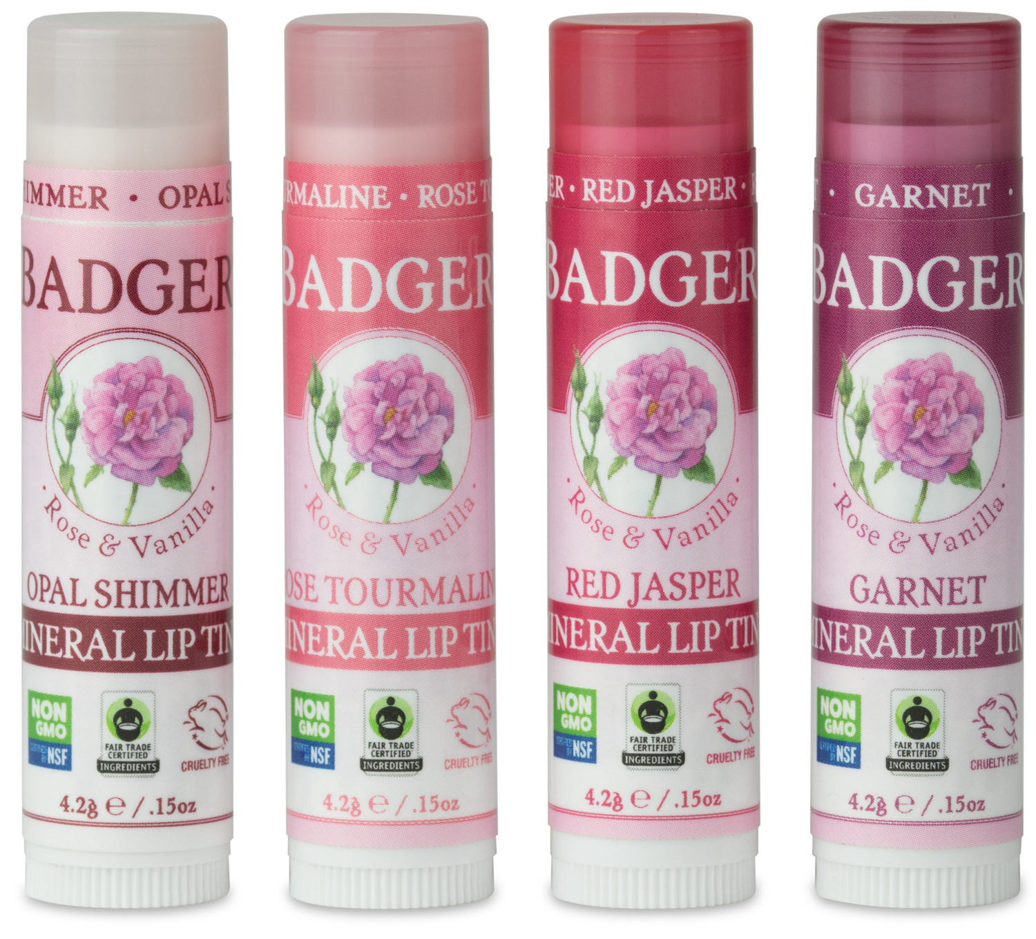 Badger Mineral Lip Tint Opal Shimmer