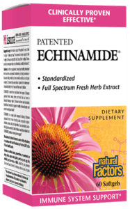 Natural Factors Echinamide 60 Softgels