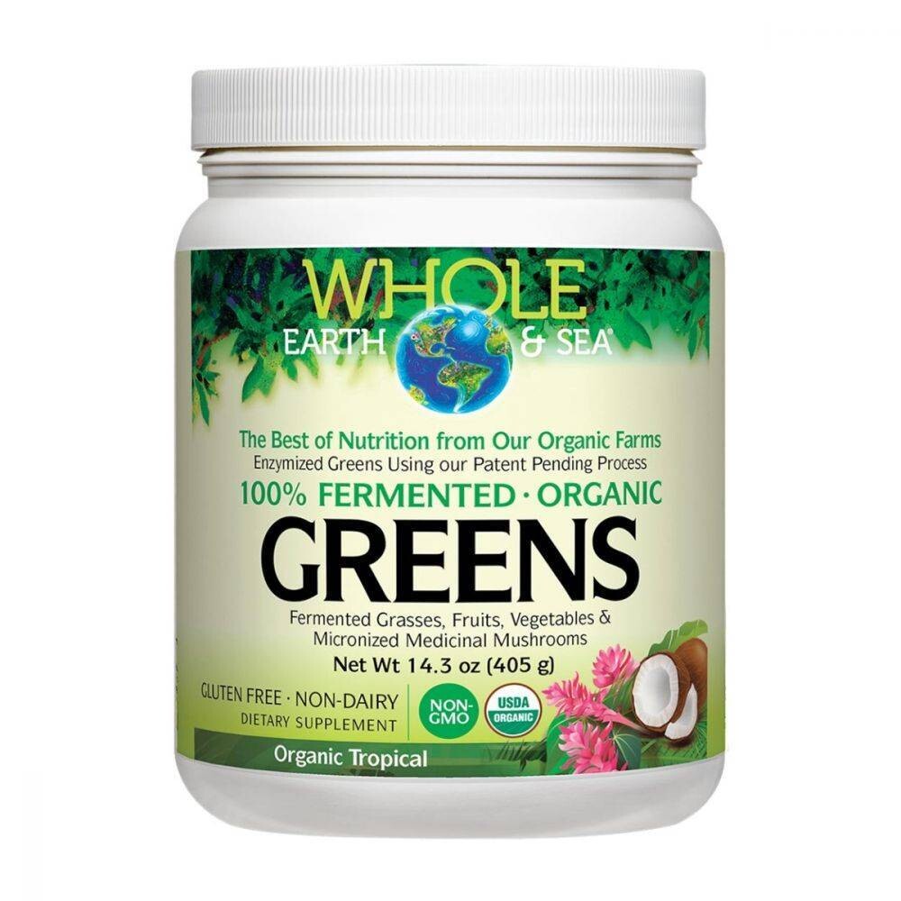 Whole Earth and Sea Greens Tropical 14.3oz
