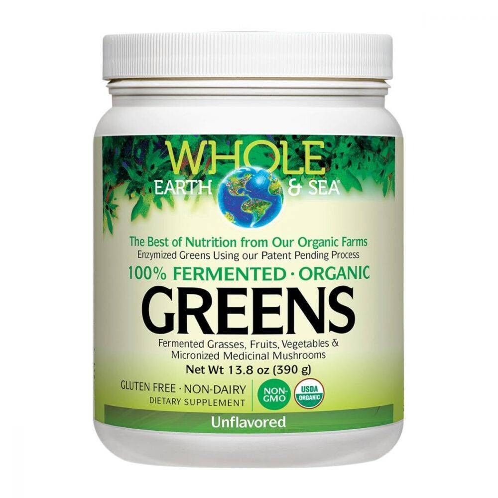 Whole Earth and Sea Greens Unflavored 13.8 oz