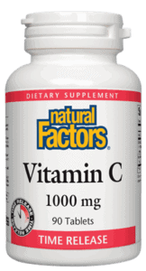 Natural Factors Vitamin-C 1000mg 90 Tablet Time Release