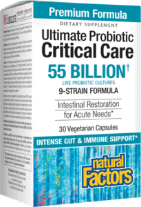 Natural Factors Ultimate Probiotic Critical Care 55 Billion 30 Caps